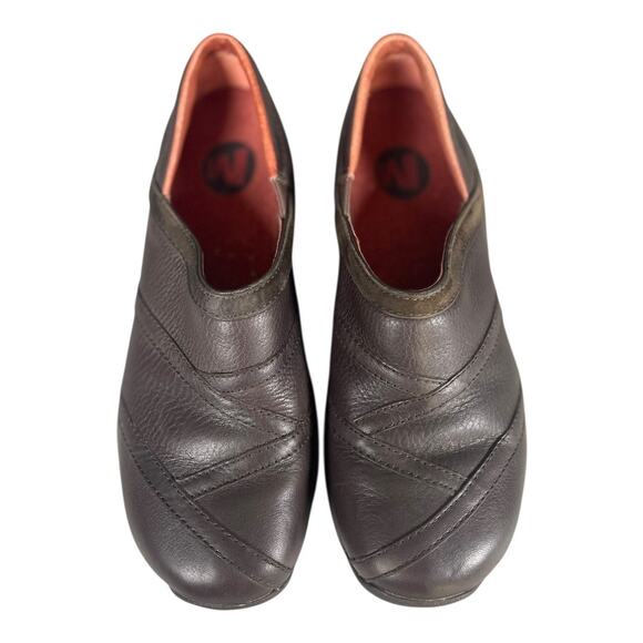 Merrell Women’s Primo Patch Brown Leather Clogs Size-7.5 - Picture 9 of 9